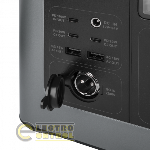 Многофункциональная портативная зарядная станция LP CHARGER MPPT 700 Pro (700W, 614Wh)