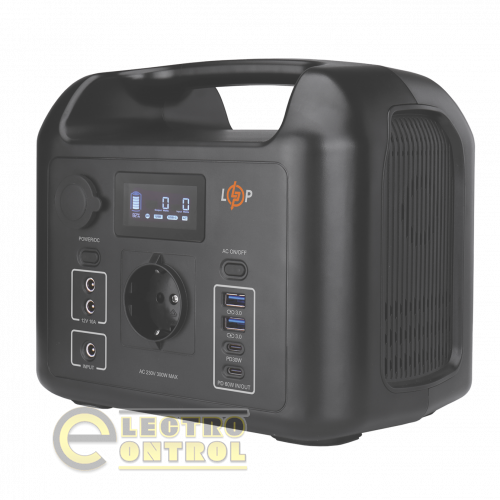 Багатофункціональна портативна зарядна станція LP CHARGER 300 (300W, 320Wh)