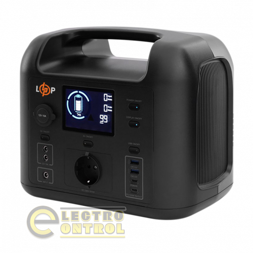 Багатофункціональна портативна зарядна станція LP CHARGER 500 (500W, 518Wh)