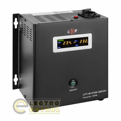 ИБП с правильной синусоидой 12V LPY-W-PSW-500VA+(350Вт)5A/10A