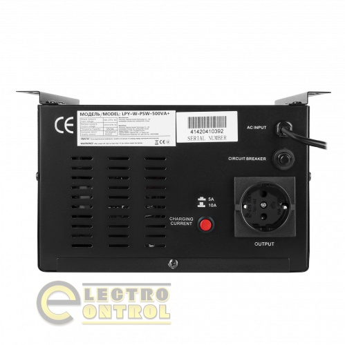 ИБП с правильной синусоидой 12V LPY-W-PSW-500VA+(350Вт)5A/10A