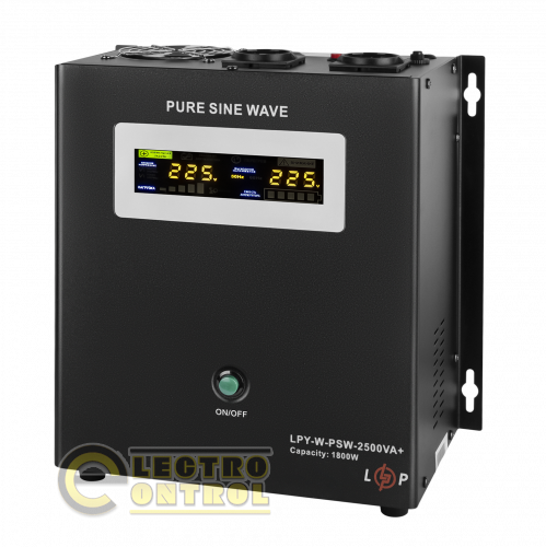 ИБП с правильной синусоидой 24V LPY-W-PSW-2500VA+(1800Вт)10A/20A