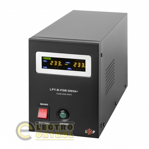 ИБП с правильной синусоидой 12V LPY-B-PSW-500VA+ (350Вт) 5A/10A