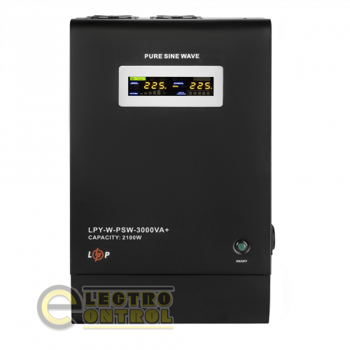ДБЖ з правильною синусоїдою 48V LPY-W-PSW-3000VA+(2100Вт)