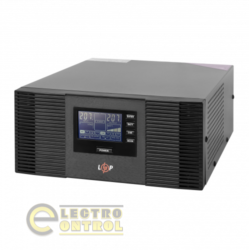 ДБЖ з правильною синусоїдою 12V LPM-PSW-1500VA (1050Вт)