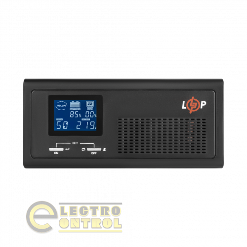 ДБЖ з правильною синусоїдою 12V LPE-B-PSW-1000VA+ (600Вт) 1-30A