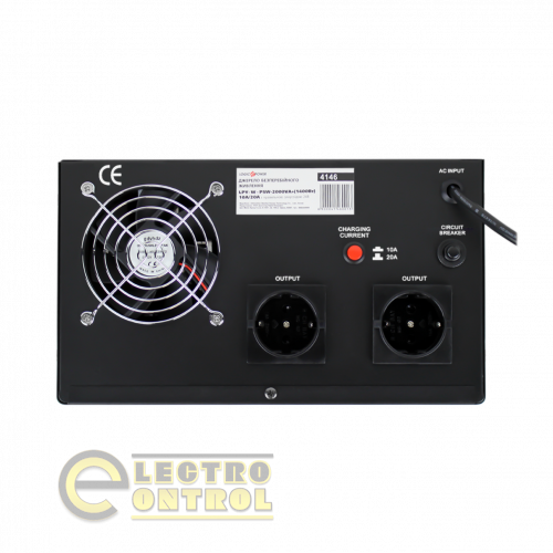 ДБЖ з правильною синусоїдою 24V LPY- W - PSW-2000VA+ (1400Вт)10A/20A