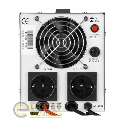 ДБЖ з правильною синусоїдою 12V LPY-PSW-800VA+(560Вт)5A/15A