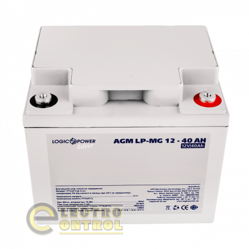 Акумулятор мультигелевий LP-MG 12V - 40 Ah Silver