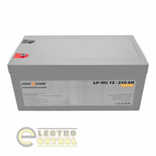 Аккумулятор мультигелевый LP-MG 12V - 250 Ah Silver