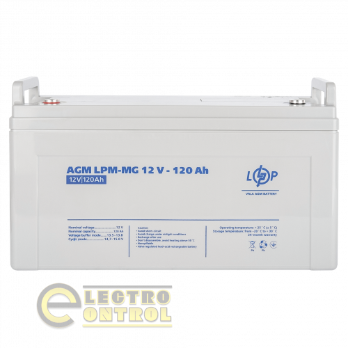Аккумулятор мультигелевый LPM-MG 12V - 120 Ah