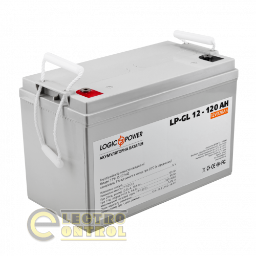 Аккумулятор гелевый LP-GL 12V - 120 Ah Silver