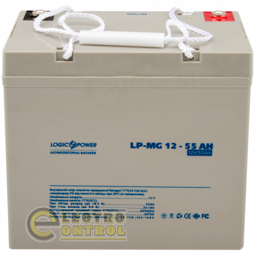 Аккумулятор мультигелевый LP-MG 12V - 55 Ah Silver