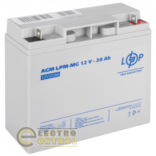 Аккумулятор мультигелевый LPM-MG 12V - 20 Ah