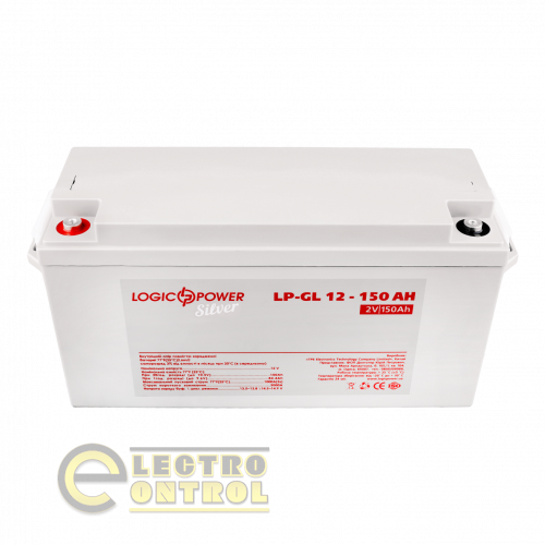 Аккумулятор гелевый LP-GL 12V - 150 Ah Silver
