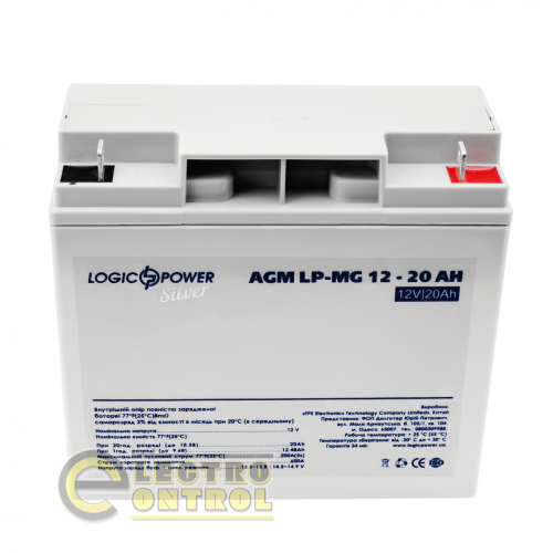 Аккумулятор мультигелевый LP-MG 12V - 20 Ah Silver