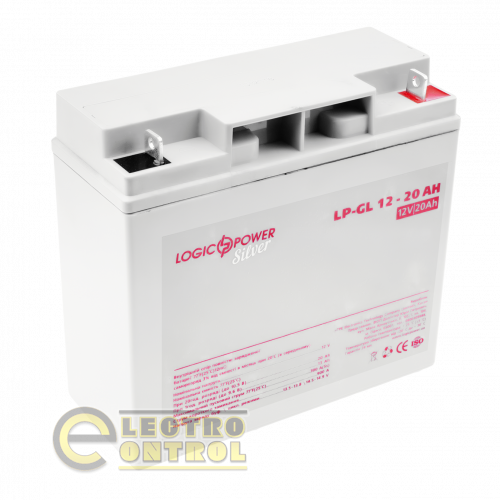Аккумулятор гелевый LP-GL 12V - 20 Ah Silver