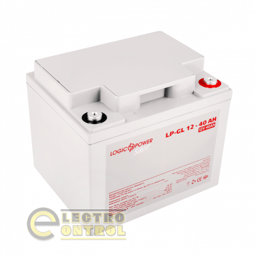Аккумулятор гелевый LP-GL 12V - 40 Ah Silver
