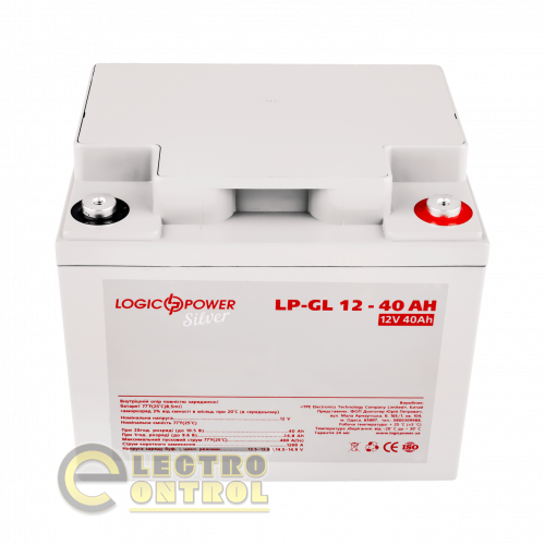 Аккумулятор гелевый LP-GL 12V - 40 Ah Silver