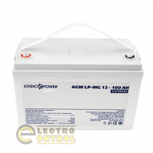Акумулятор мультигелевий LP-MG 12V - 100 Ah Silver