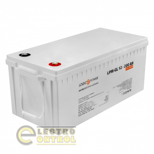 Акумулятор гелевий LP-GL 12V - 200 Ah Silver