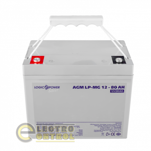 Аккумулятор мультигелевый LP-MG 12V - 80 Ah Silver