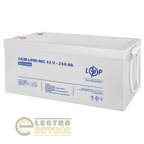 Аккумулятор мультигелевый LPM-MG 12V - 250 Ah
