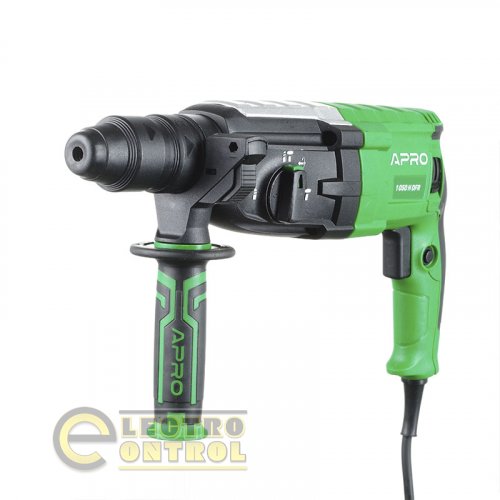 Перфоратор прямий APRO 3,5 Дж, 1050В, SDS+, 1050H DFR, кейс