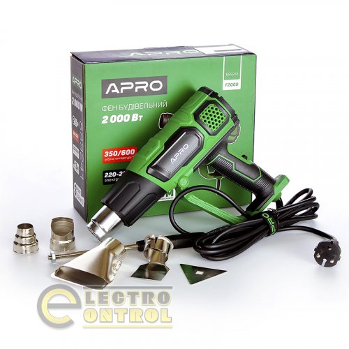 Фен строительный APRO F2000 899241