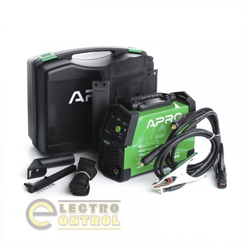 Зварювальний апарат інверторний APRO MMA-260 K ел.4мм кейс