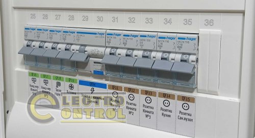 Щит квартирный на 3 комнаты ЩК-3+ с расширенным функционалом