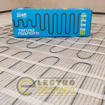Мат нагрівальний двожильний ZUBR DC 2640W 16,5 м²