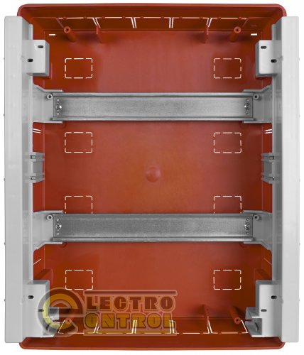 Щит Enext пластиковый на 24 модуля e.plbox.pro.w.24b.black встраиваемый черный с непрозрачной дверцей IP40