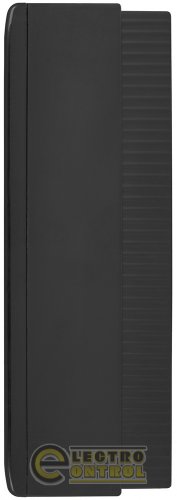 Щит Enext пластиковий на 12 модулів e.plbox.pro.n.12b.black навісний чорний з непрозорими дверцятами IP40