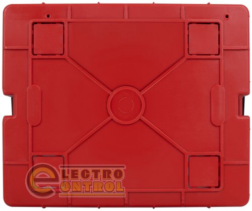 Щит Enext пластиковый на  8 модулей e.plbox.pro.w.08b.black встраиваемый черный с непрозрачной дверцей IP40