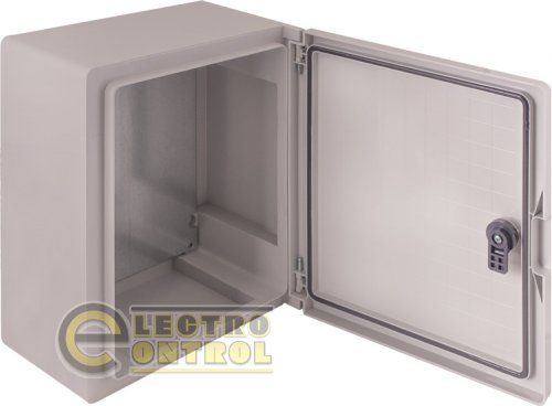 Щит Enext удароміцний з АБС-пластика e.plbox.300.350.165.blank 300х350х165мм IP65