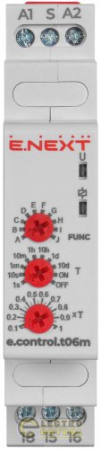 Реле часу багатофункціональне Enext e.control.t06m