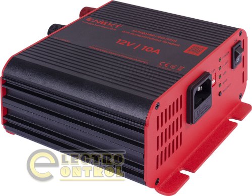 Зарядное устройство для аккумуляторных батерей ENEXT e.charge.batt.stand.12.10 12В 10А