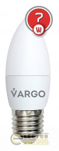 LED лампа VARGO C37 7W E27 665lm 4000K