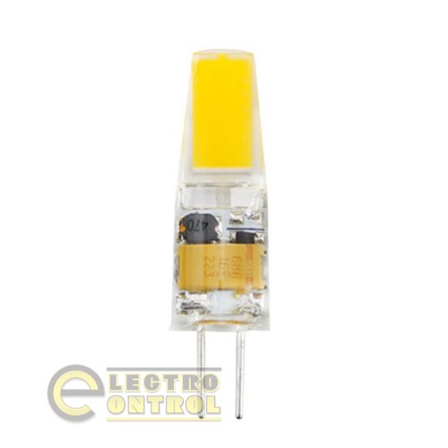 LED лампа VARGO G4 3.5W COB 6500K AC 220V ɸ10×H32mm