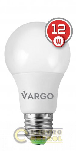 LED лампа VARGO A60 12W E27 1140lm 4000K