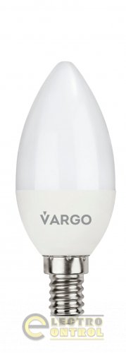 LED лампа VARGO C37 9W E14 855lm 6000K
