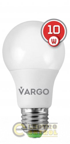 LED лампа VARGO A60 10W E27 4000K 950lm
