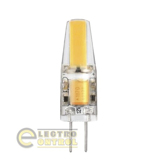 LED лампа VARGO G4 3.5W COB 6500K AC-DC12V ɸ9.6×H35mm