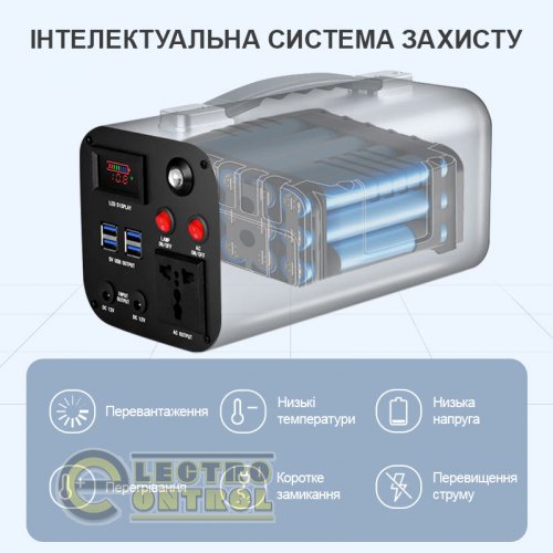 Зарядная станция VARGO VRG7836 500Вт 333Вт*ч 90000mAh