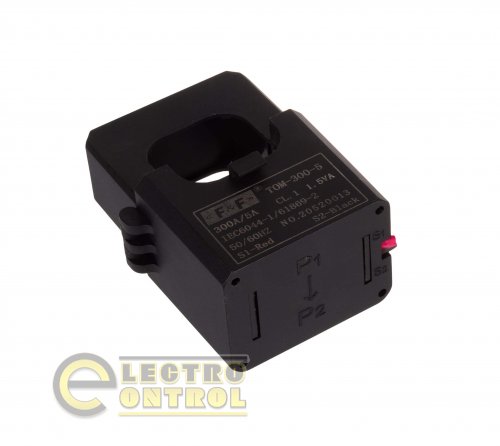 Трансформатор тока F&F TOM-300-5 с разборным сердечником 300/5