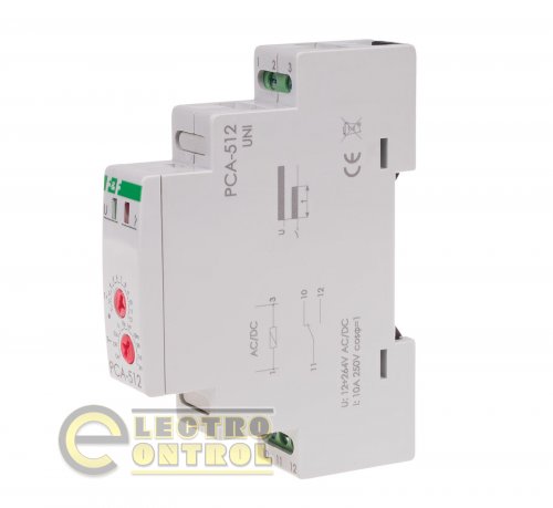 Реле времени PCA-512UNI задержка выключения