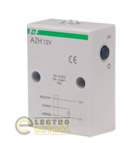 Сумеречное реле F&F AZH-12V 10A