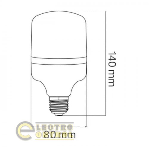 Світлодіодна лампа Horoz TORCH-20 20W E27 6400K 001-016-0020-012