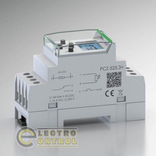 Таймер программируемый F&F PCZ-525.3-PLUS астрономический ночной перерыв NFC дополнительный вход